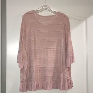 Umgee Tops - Umgee top size M in blush pink New Umgee Tops - Umgee top size M in blush pink New